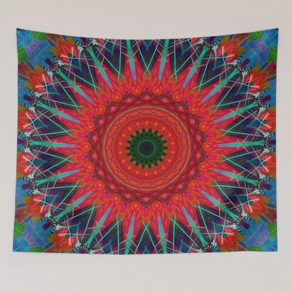 Artikelvorschau, Fantastisches buntes Mandala entworfen und verkauft von Pris25.