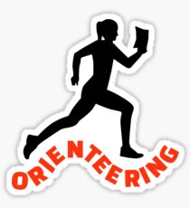 Orienteering Sticker