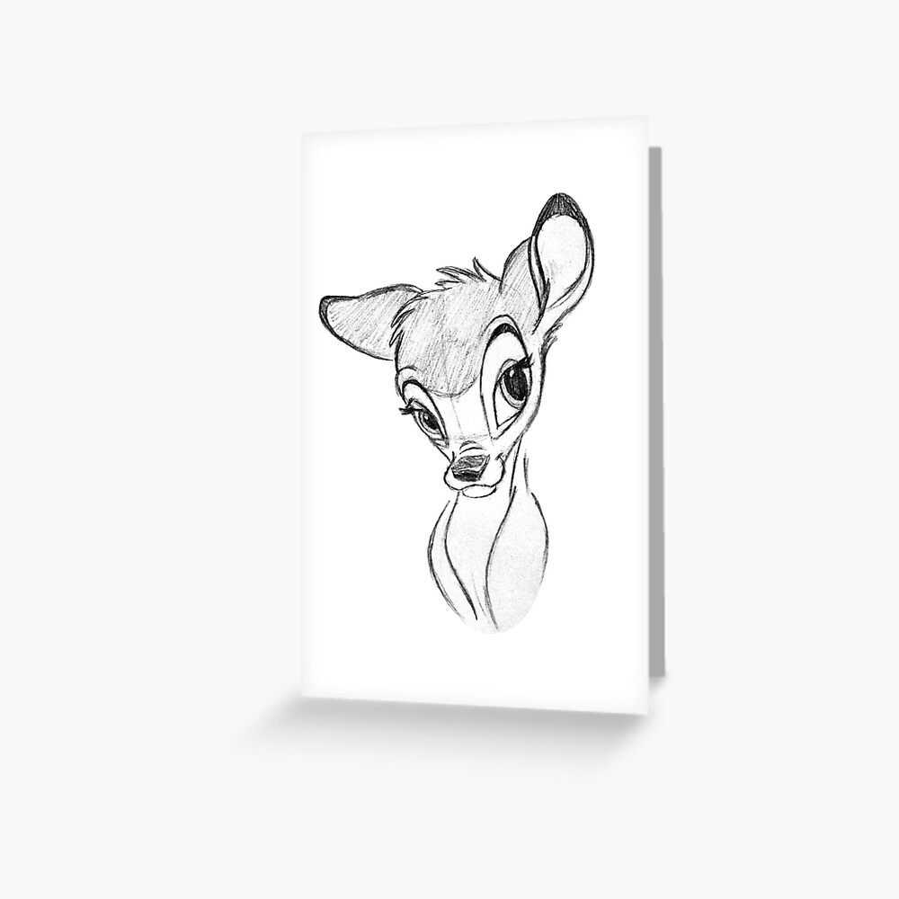 Impression Artistique Croquis De Bambi Par Thearcticscarf Redbubble Impression Artistique Croquis De Bambi Par Thearcticscarf Redbubble