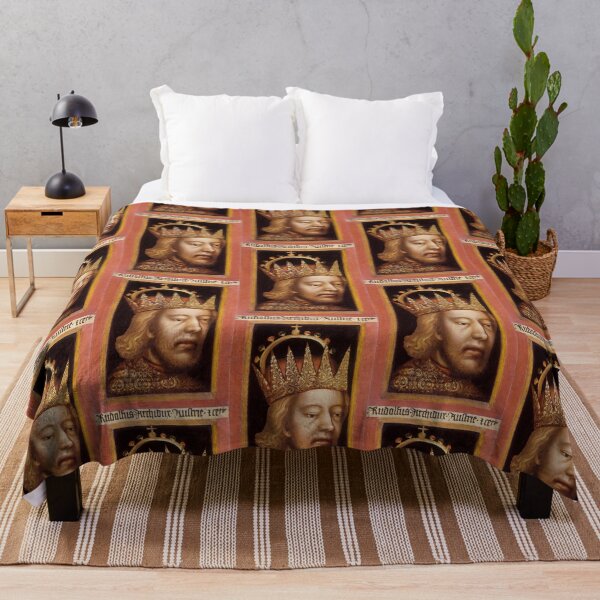 Item preview, King Rudolf IV II Royal vintage painting designed and sold by Vintage Designs +.