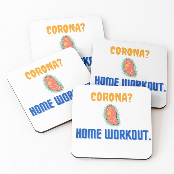 Item preview, Corona? Home Workout and No Excuses. designed and sold by The Athletic  Mindset.