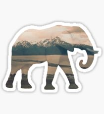 Pegatina Elefante y Homer Spit