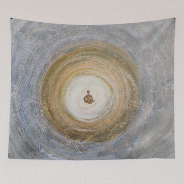 Item preview, Meditation is Gold designed and sold by Eliisa Ropponen.