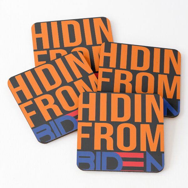 Item preview, HIDIN FROM BIDEN Hiding Funny designed and sold by UwillBeAwesome.