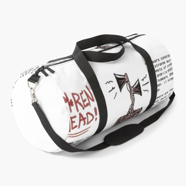 Siren Head Details Duffle Bag