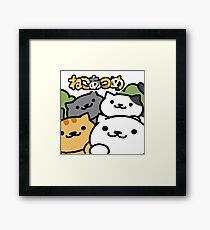 Neko Atsume Gerahmtes Wandbild