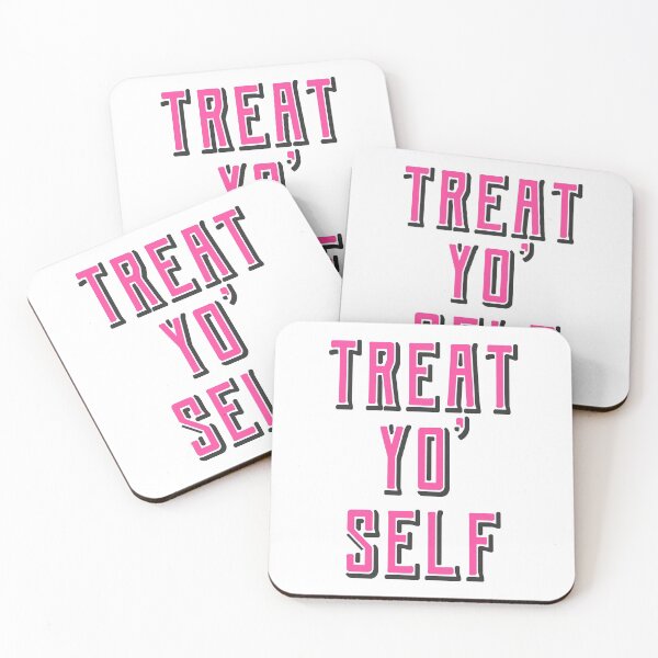 Item preview, "Treat Yo' Self" Quote - Pink designed and sold by aperte.