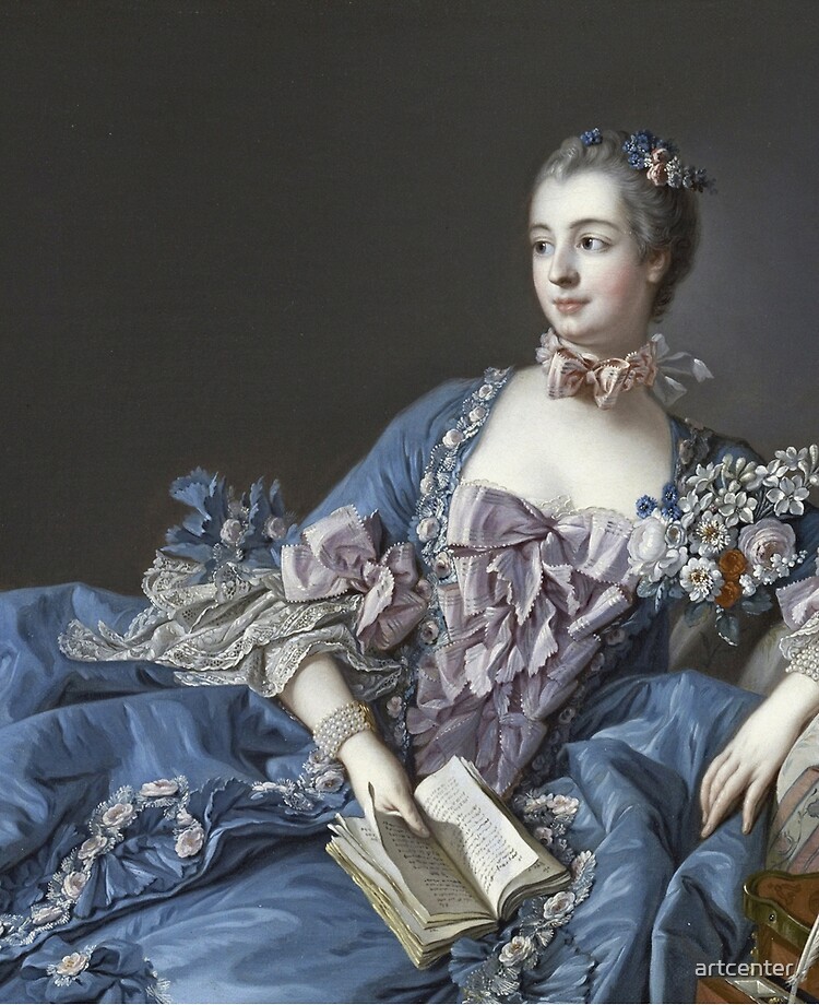 Francois Boucher Madame De Pompadour Jeanne Antoinette Poisson 1721 Ipad Case Skin By Artcenter Redbubble