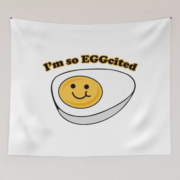 Item preview, I'm so EGGcited designed and sold by Sipsta.