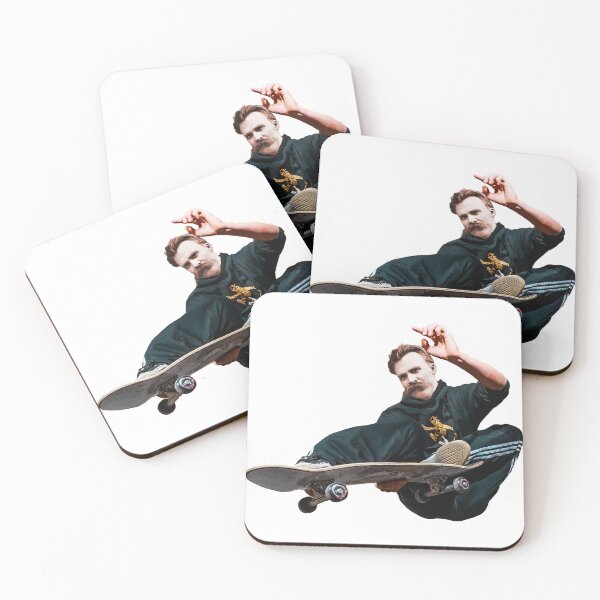 Item preview, Skateboarding Nietzsche designed and sold by JordbordHistory.
