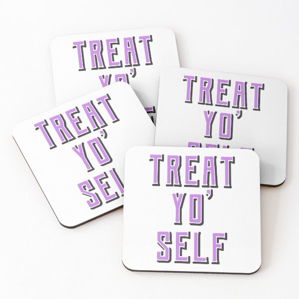 Item preview, "Treat Yo' Self" Quote - Purple designed and sold by aperte.