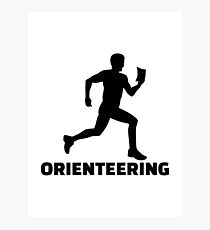 Orienteering Photographic Print