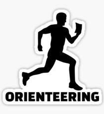 Orienteering Sticker