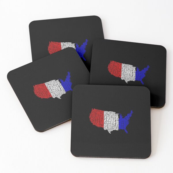 Item preview, USA map designed and sold by Meaningfully.