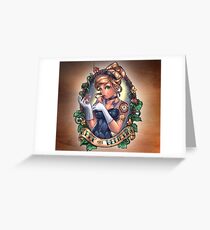 September Calendar Greeting Card