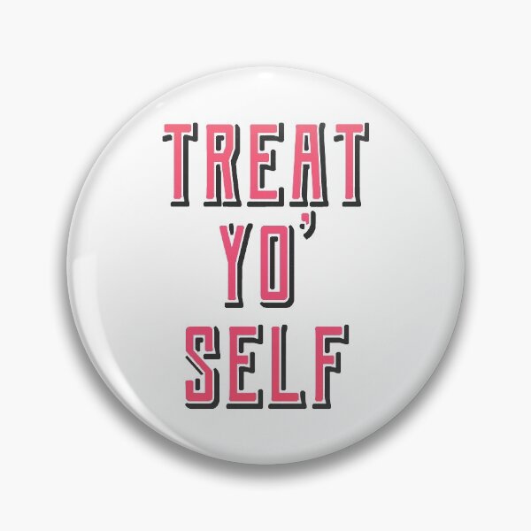 Artikelvorschau, "Treat Yo 'Self" Zitat - Pink Gradient entworfen und verkauft von aperte.