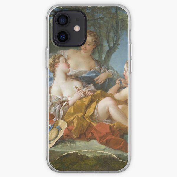 Francois Boucher - Les Confidences Pastorales iPhone Soft Case