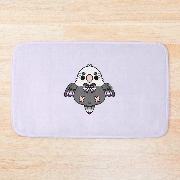 Item preview, Asexual - Budgie (Gray) designed and sold by blirbos.
