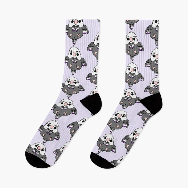 Item preview, Asexual - Budgie (Gray) designed and sold by blirbos.