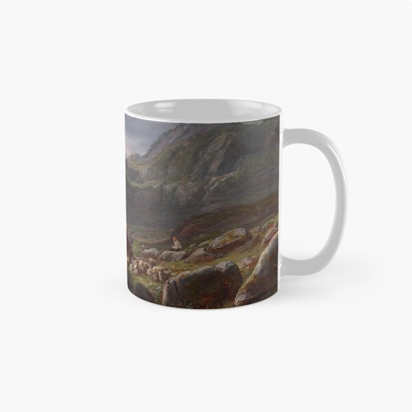 Item preview, Feige Waterfall by Johan Christian Dahl, 1848 designed and sold by Vintage Wall Art.