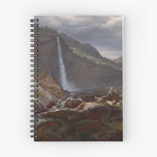 Artikelvorschau, Feige Wasserfall von Johan Christian Dahl, 1848 entworfen und verkauft von Vintage Wall Art.