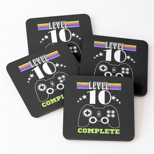 Item preview, level complete kids birthday gaming designed and sold by pirminio.