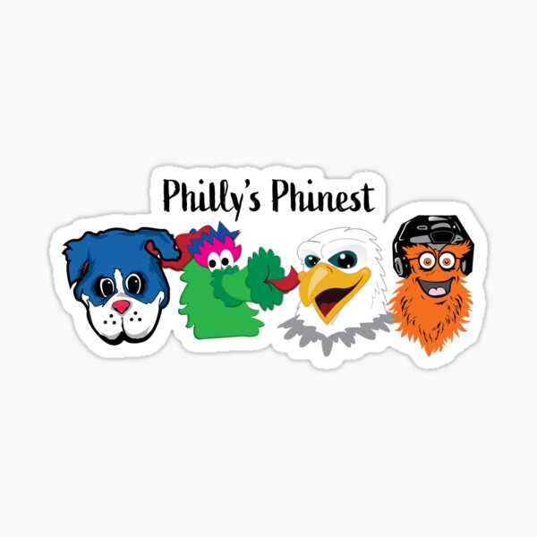  Jess-Sha Store 3 PCs Stickers Gritty Philadelphia