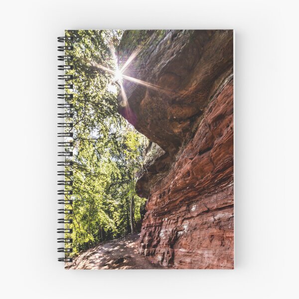 Item preview, A mountain canyon with red rocks of great height on the border of France and Germany designed and sold by Alexander Sorokopud.