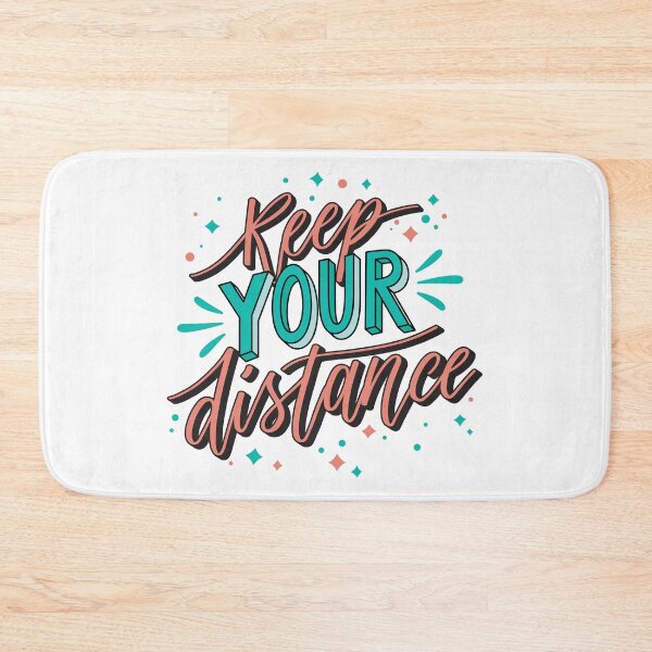 Item preview, Keep Your Distance designed and sold by orangedesigns49.