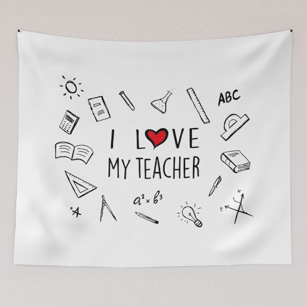 Item preview, I love my teacher designed and sold by sPalandar.