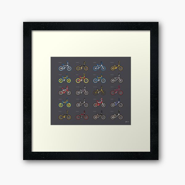 Raleigh Burner Mk1 Range Framed Art Print