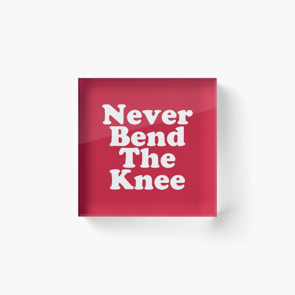 Item preview, Never Bend The Knee #5 designed and sold by SalahBlt.