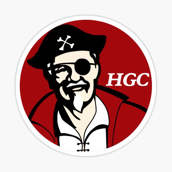HGC Pirate Sticker