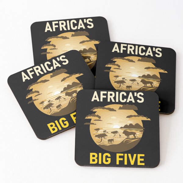Item preview, The Big Five on the African Savanna designed and sold by TeeZoneZtore.