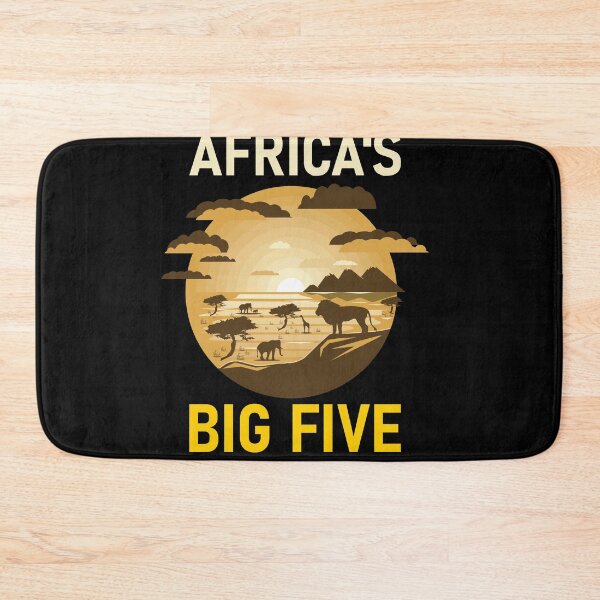 Item preview, The Big Five on the African Savanna designed and sold by TeeZoneZtore.