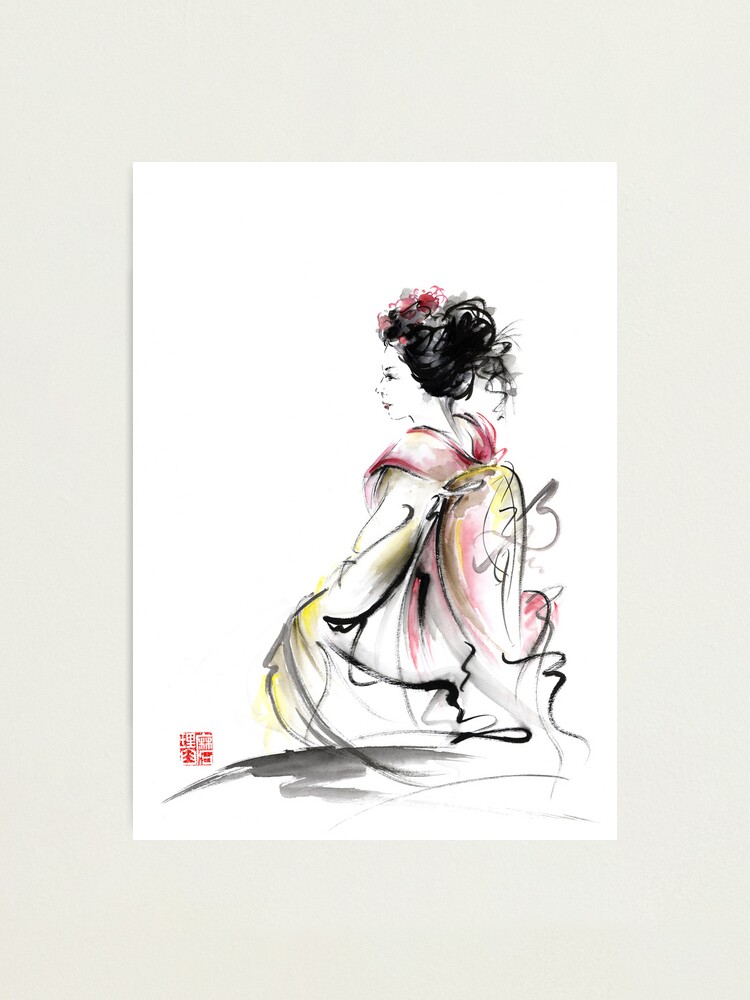 アート・デザイン・音楽 THE 101 STYLES FOR LADIES IN JAPAN Geisha Japanese woman young girl in Tokyo kimono fabric