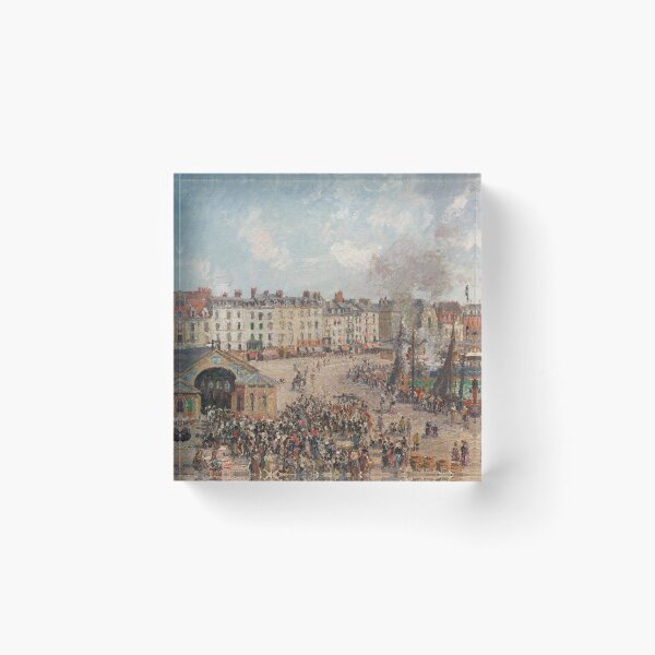 Item preview, Fishmarket by Camille Pissarro, 1902 designed and sold by Vintage Wall Art.