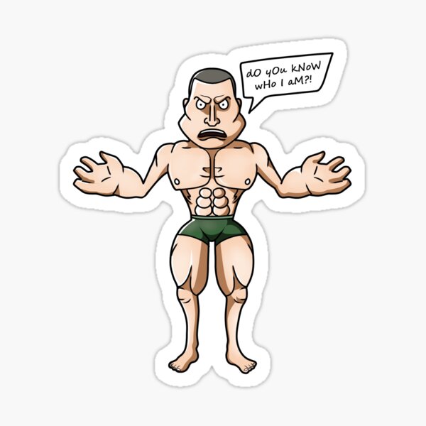 Do you know who I am Sticker