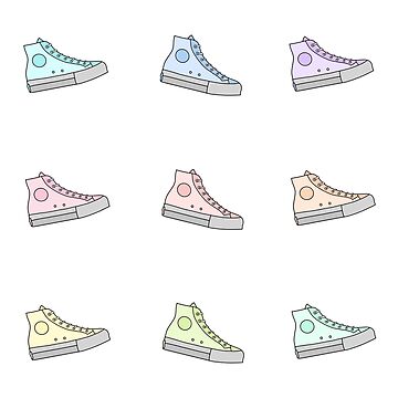 Artwork thumbnail, Pack of cute shoes by Pastel-PaletteD