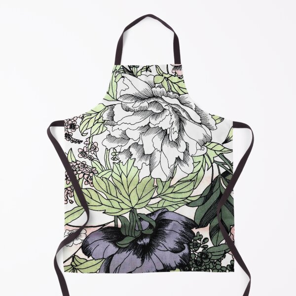 Item preview, Tropical jungle green foliage flower pattern blue and green summer Hawaii leaves floralart designed and sold by conceptDVS.