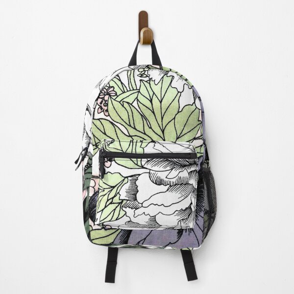 Item preview, Tropical jungle green foliage flower pattern blue and green summer Hawaii leaves floralart designed and sold by conceptDVS.