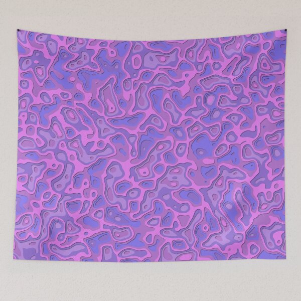 Item preview, picky purple pattern designed and sold by CoreiDesign.