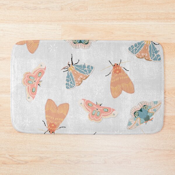 Item preview, Moth Pattern - Pastel - White designed and sold by hellocando.