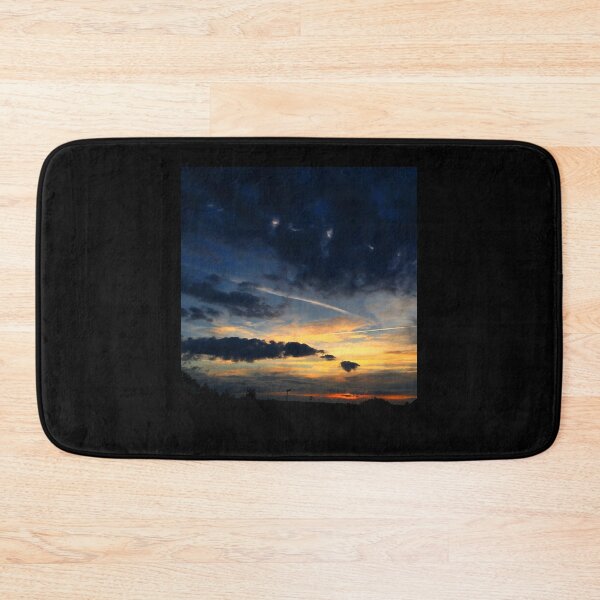 Item preview, Blue Toned Sky (Black Background) designed and sold by Shoomoodle.