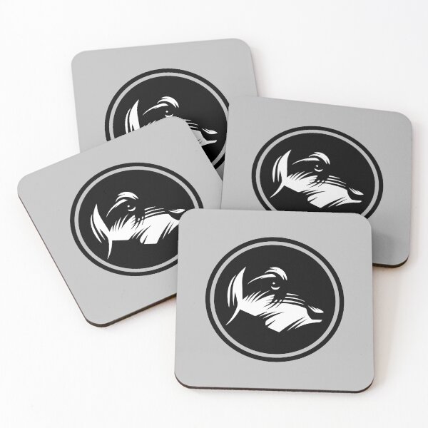 Wired-hair Dachshund Dog Coasters (Set of 4)