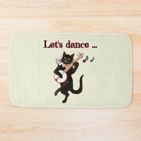 Item preview, Let's dance ( cat retro style ) designed and sold by Nesro34.