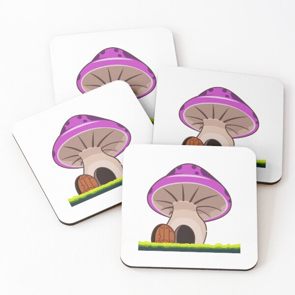 Item preview, Mushroom House Purple Cartoon Design Gifts designed and sold by TheGreekGuy.