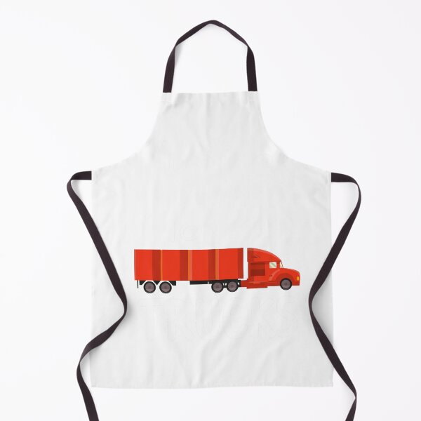 Item preview, Just a boy who likes trucks - lorry driver fan designed and sold by lsvds.