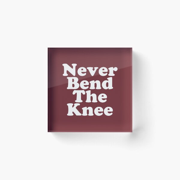 Item preview, Never Bend The Knee #9 designed and sold by SalahBlt.
