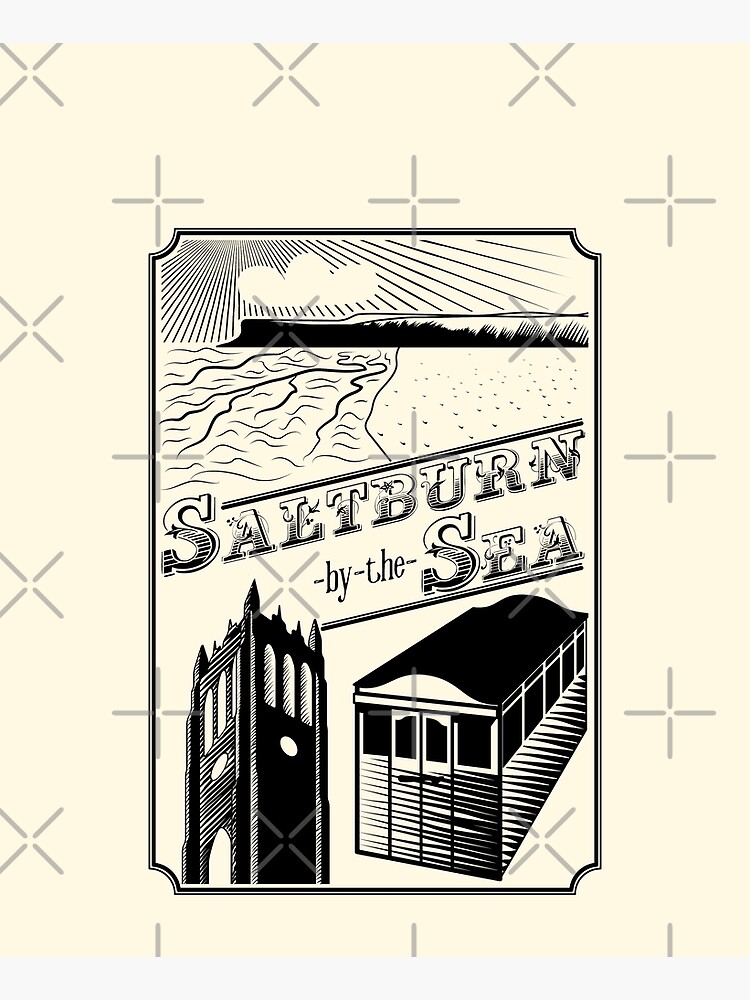 NDVH Saltburn-by-the-Sea stamp by nikhorne